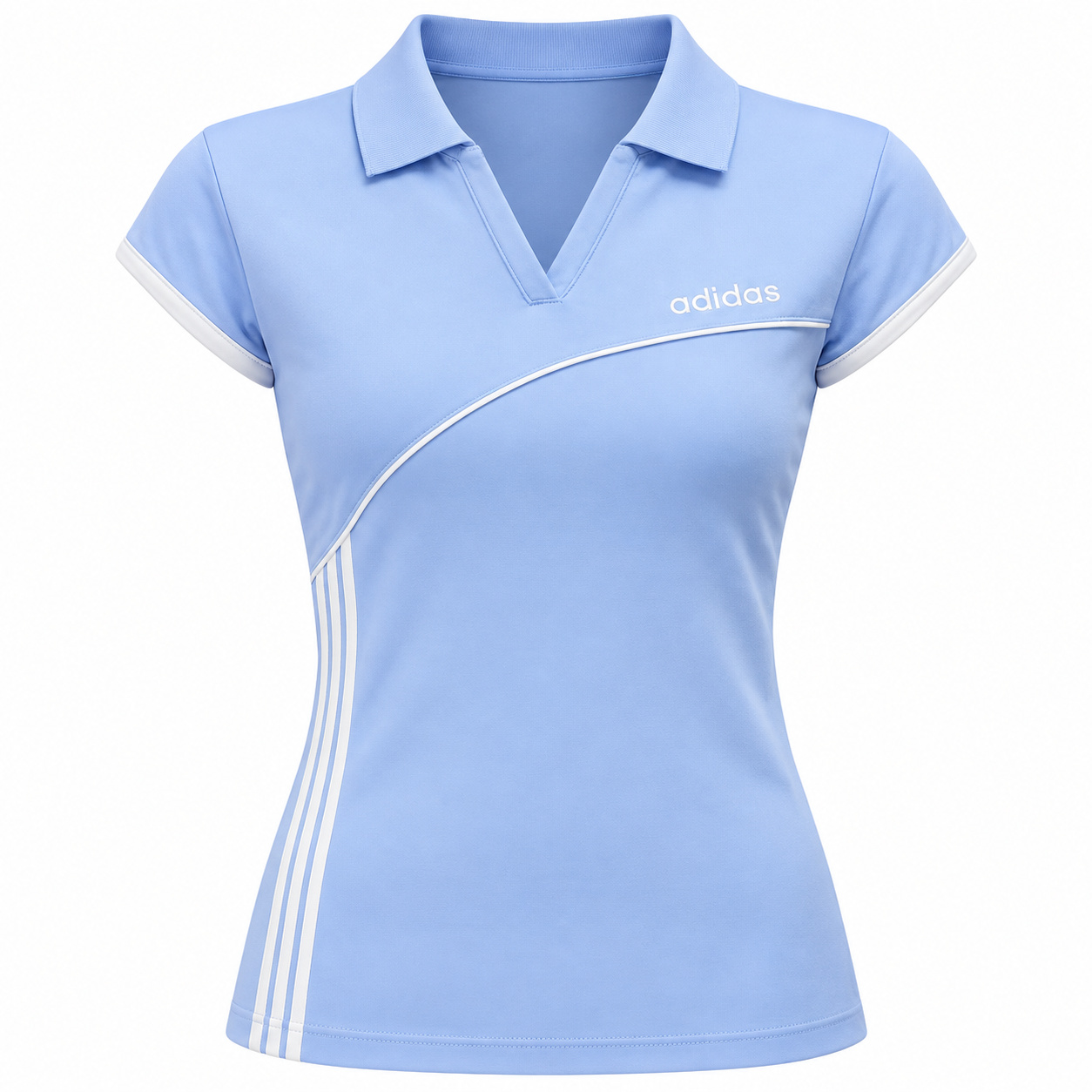 Футболка Adidas Team Wear Polo 607 Голубой