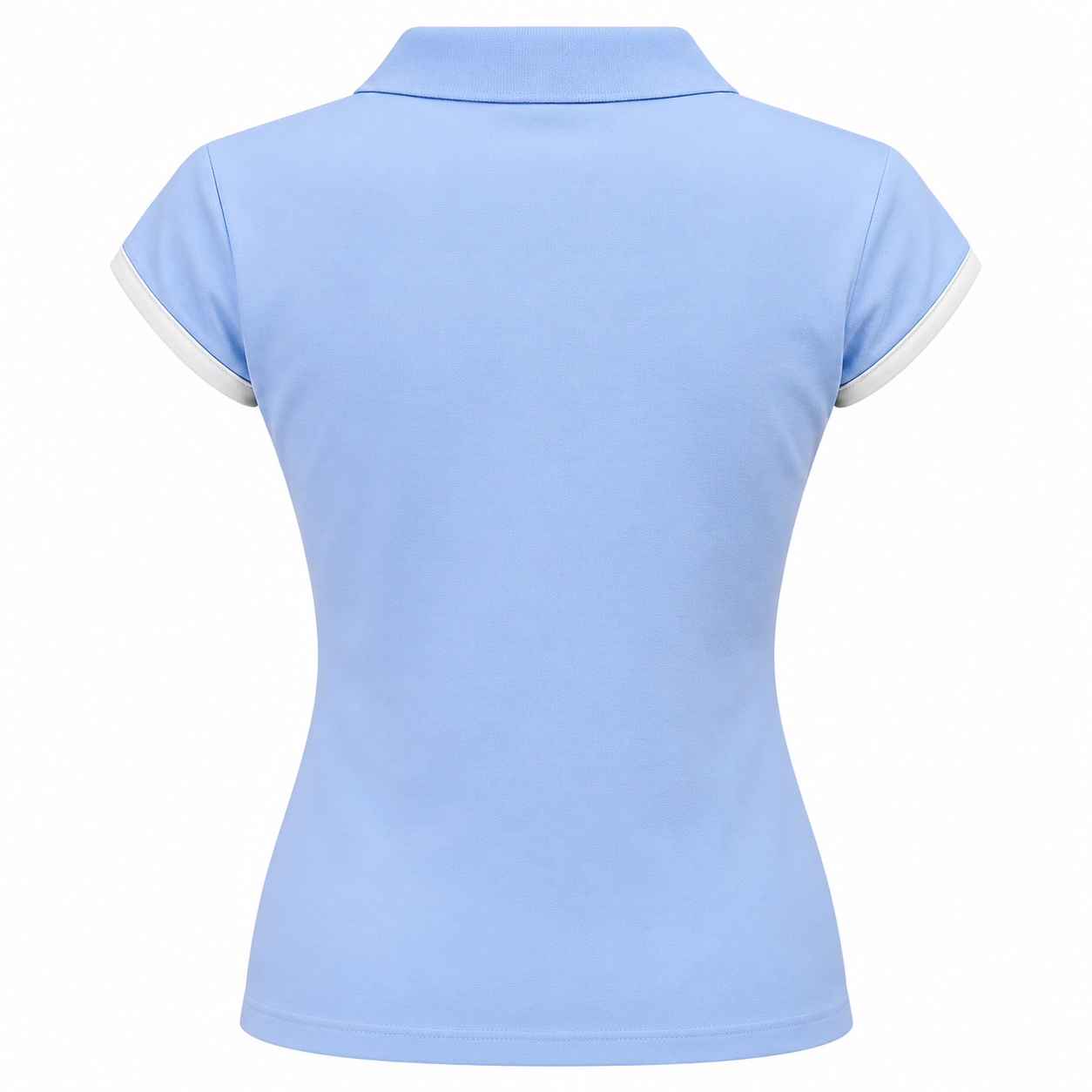 Футболка Adidas Team Wear Polo 607 Голубой — изображение 2