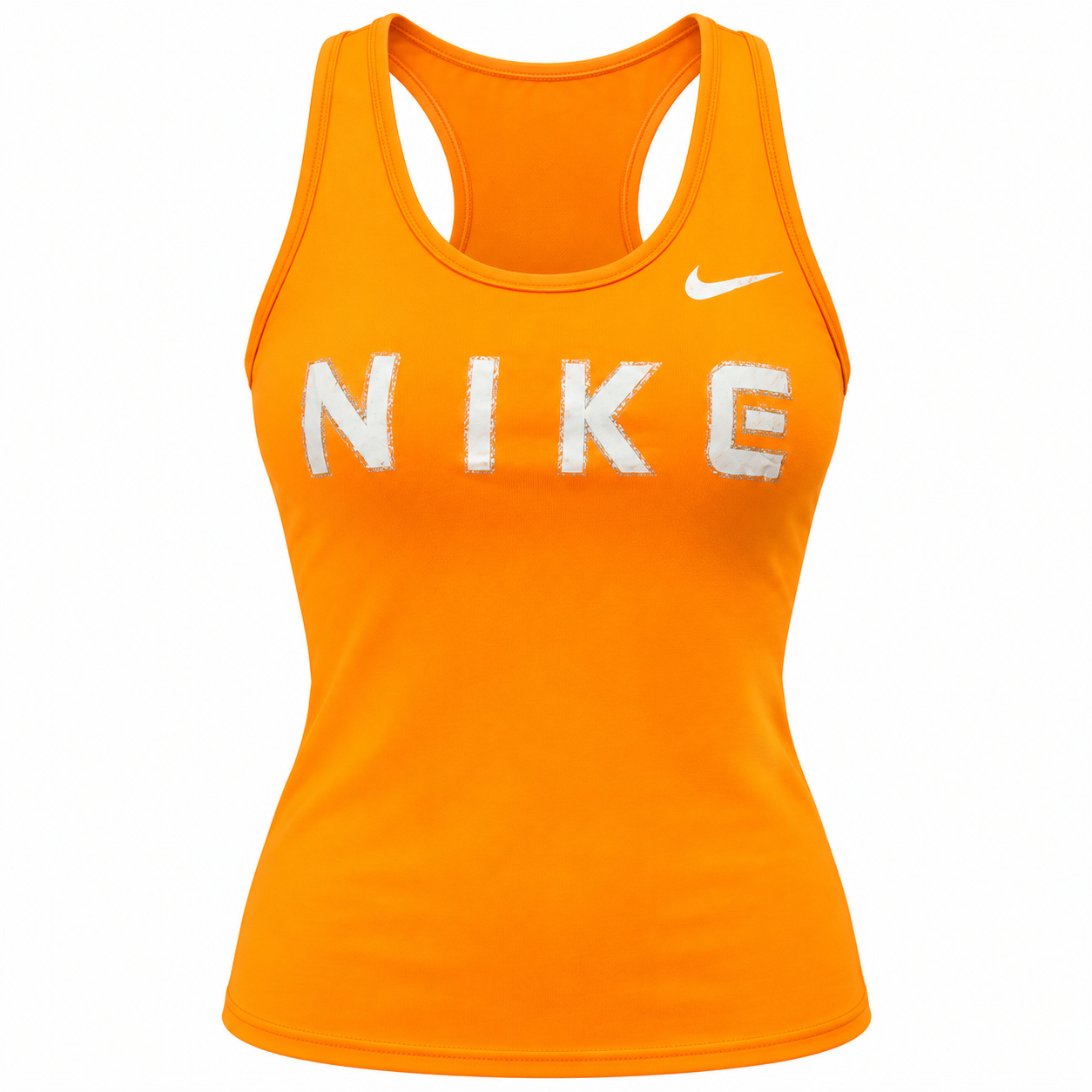Майка женская Nike Оранжевый/Белый