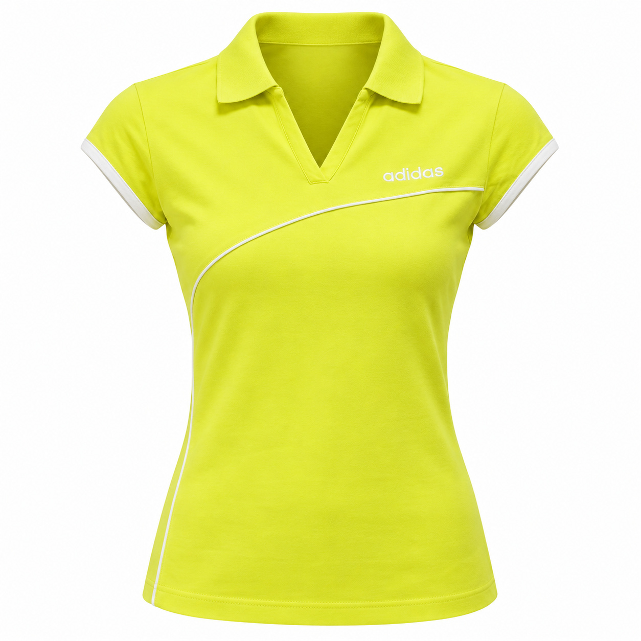 Футболка Adidas Team Wear Polo 607 Салатовый