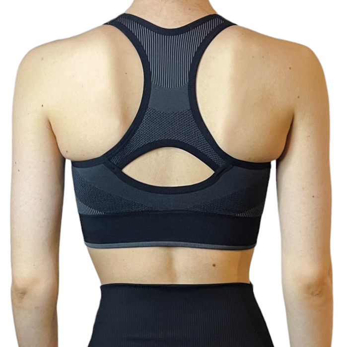 Спортивный топ Under Armour 413-1U Черный/Серый — изображение 3