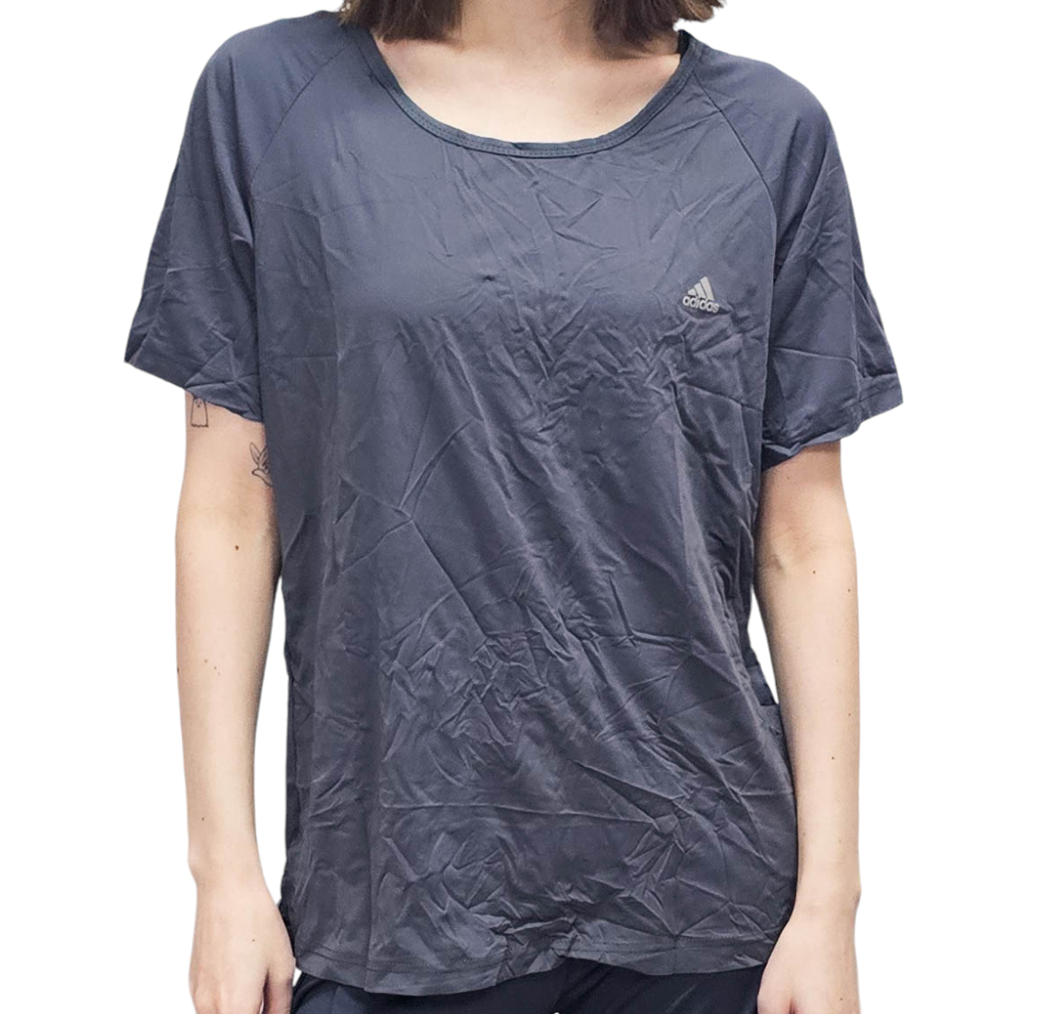 Футболка Adidas 1208 SBW3LSL TEE Серый
