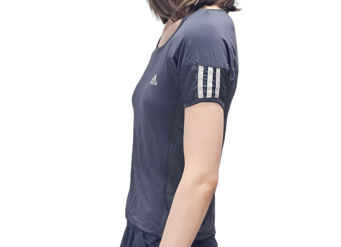 Футболка Adidas 5983 SBW3 LSL TEE Серый — изображение 2