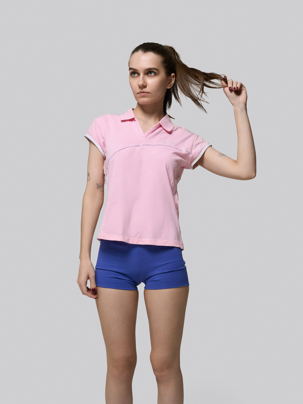 Футболка Adidas Team Wear Polo 607 Розовый