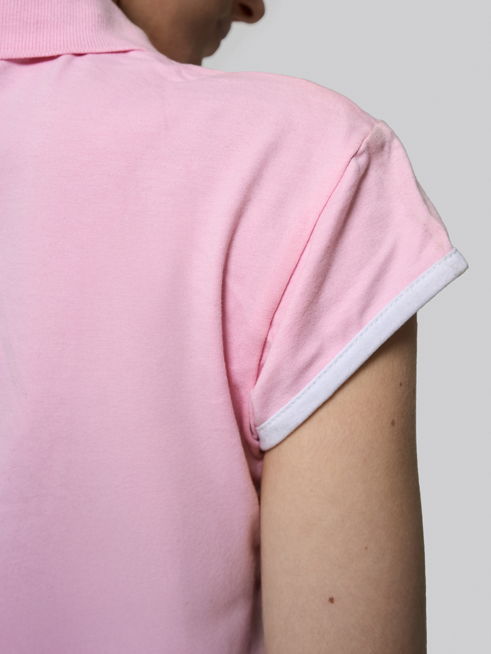 Футболка Adidas Team Wear Polo 607 Розовый — изображение 5