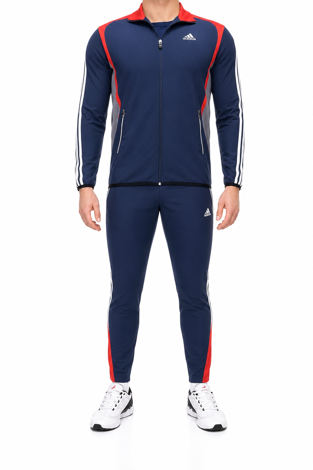 Спортивный костюм Adidas 6591 Темно-синий/Красный