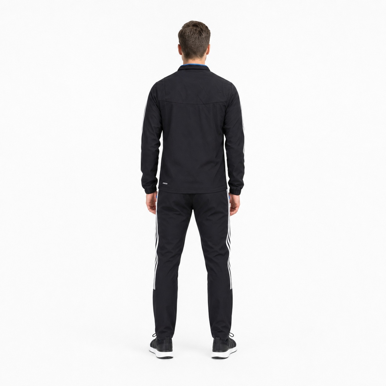 Спортивный костюм Adidas A1432 Черный/Синий — изображение 2