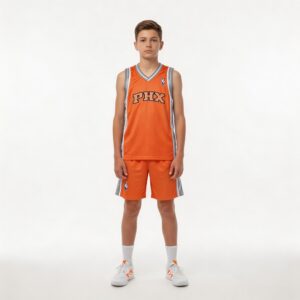 Баскетбольная форма детская Phoenix Suns NBA 09/10 Альтернативная Оранжевый/Серый