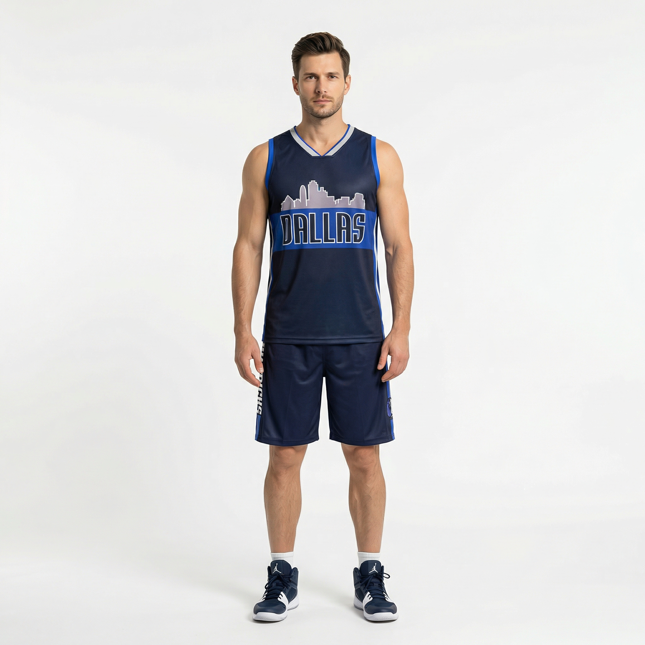 Баскетбольная форма Dallas Mavericks 16/17 Альтернативная Синий