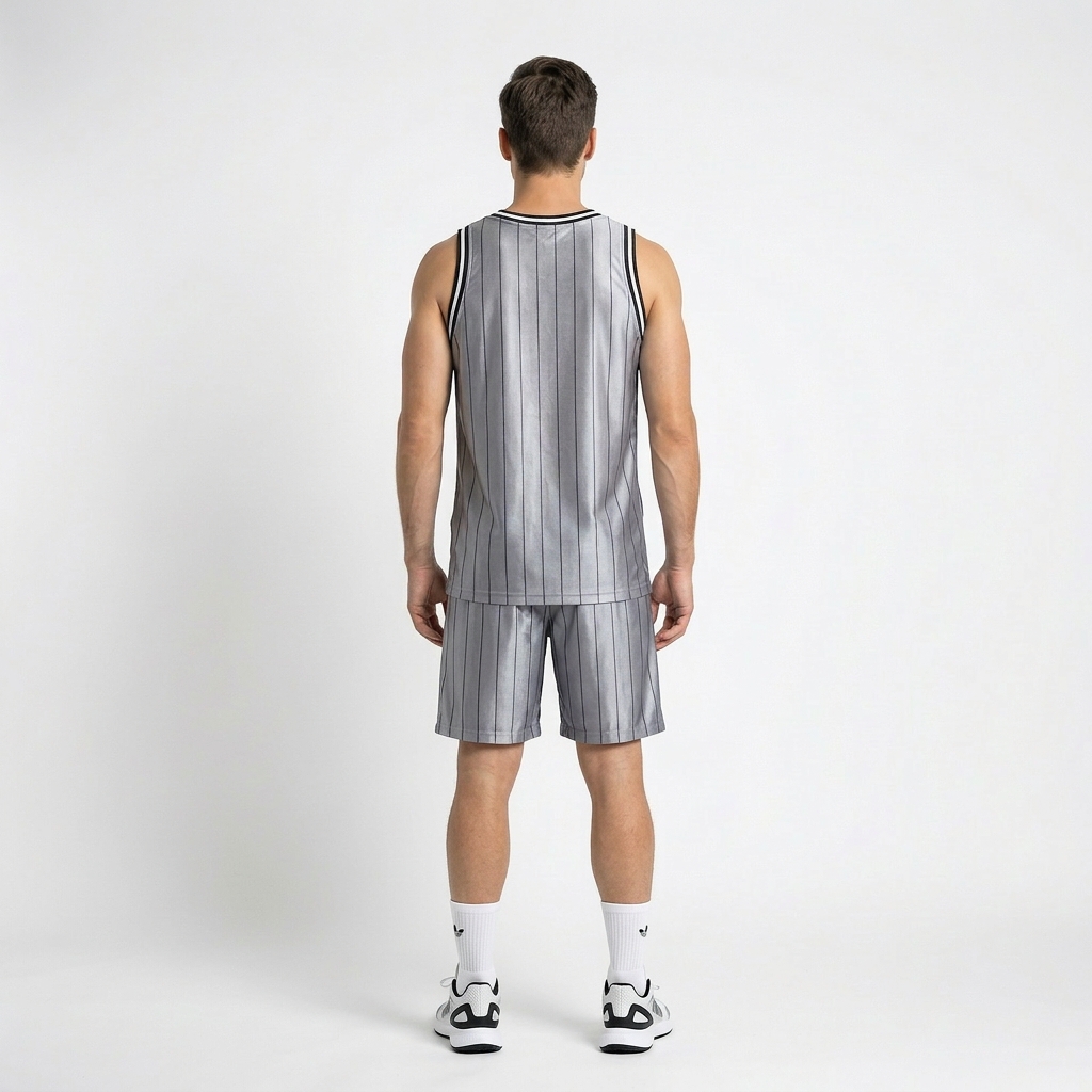 Баскетбольная форма Adidas Серый — изображение 2