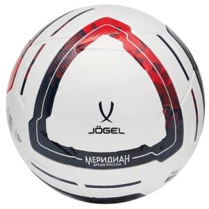 Мяч футбольный Jogel Meridian Elite р.5 Белый/Красный