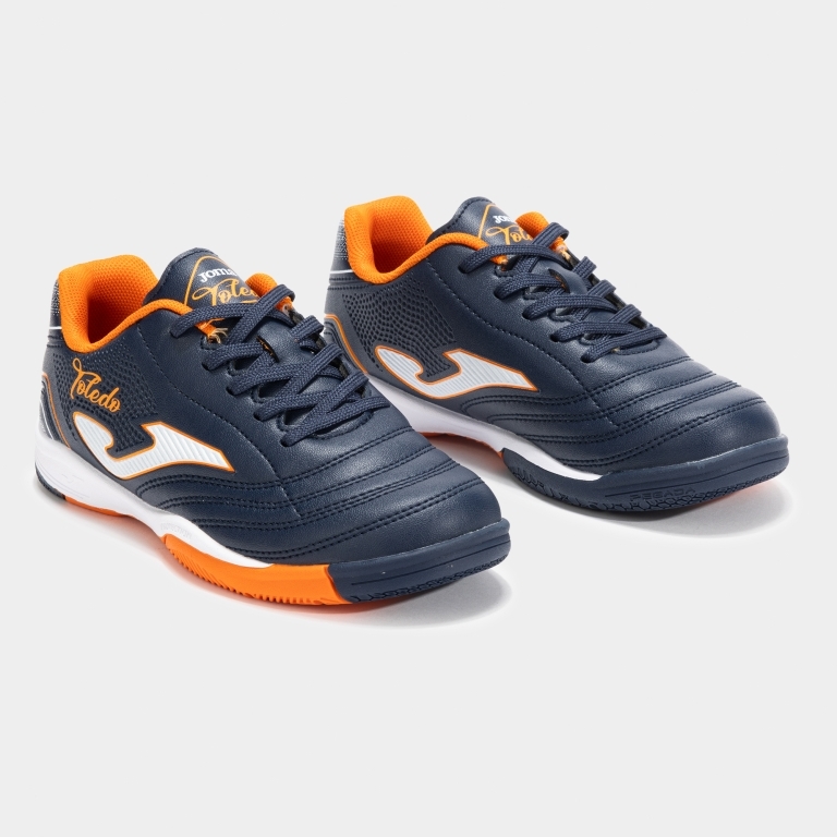 Футзалки Joma Toledo TOJW2503IN Синий/Оранжевый — изображение 2