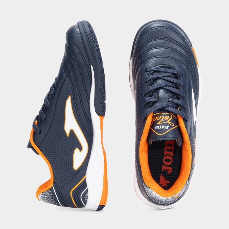 Футзалки Joma Toledo TOJW2503IN Синий/Оранжевый — изображение 4
