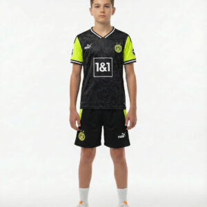 Футбольная форма детская Puma BVB Черный/Зеленый