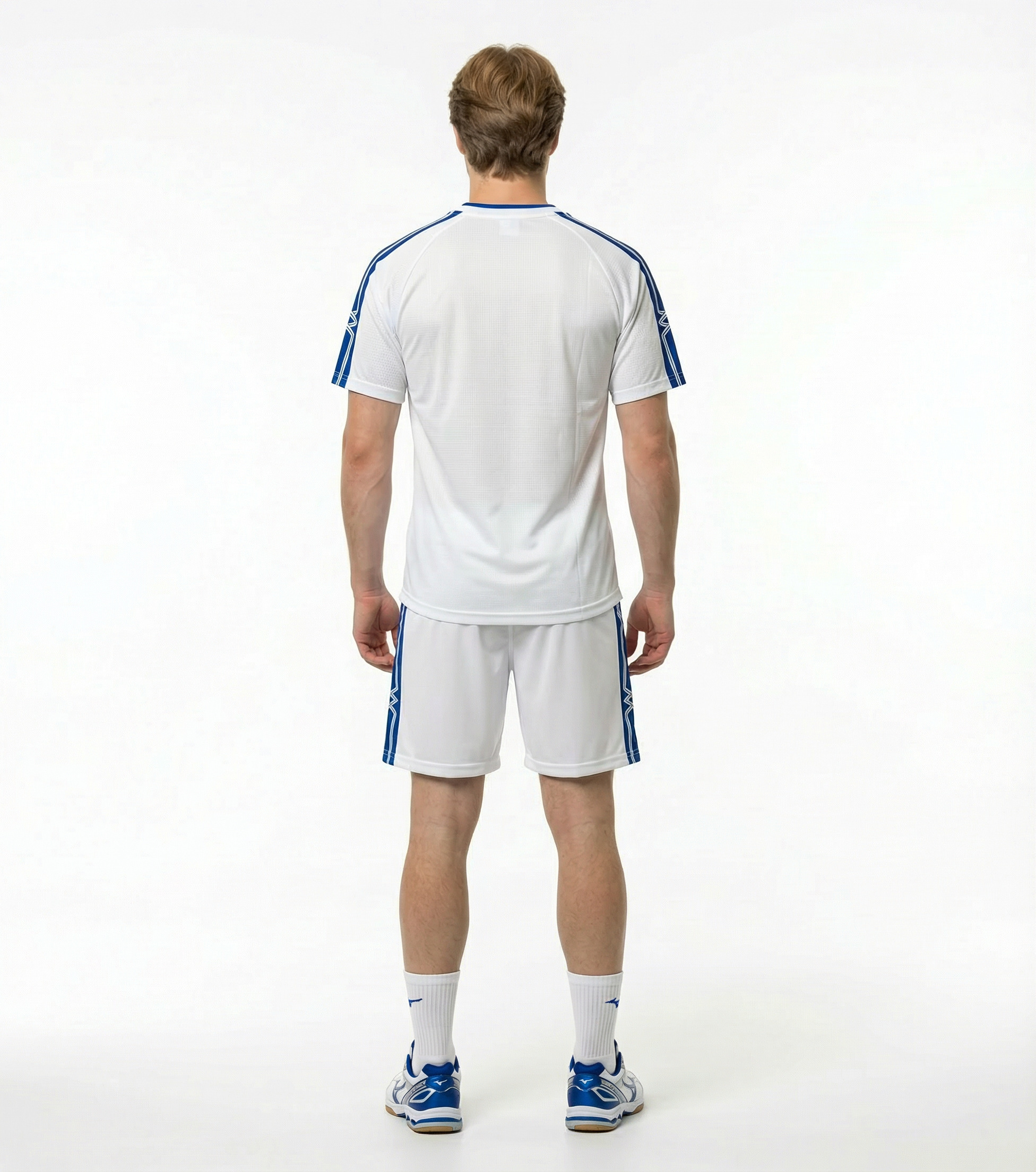 Волейбольная форма Mizuno W58WS-53009 Белый/Синий — изображение 2
